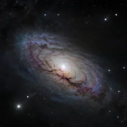 empty space background, stars, galaxies, nebula, painted by andreas rocha