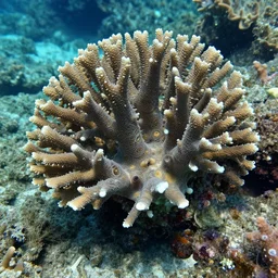 coral life nuanced shading stunning extravagant rocky sea floor glimmering thin contours mixed media aged fresco, abandoned scuba visor moustache