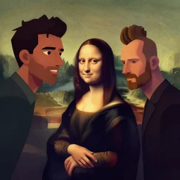 digital art, a simple textured vector based illustration, evokes a sense of wonder, atmospheric dreamscape painting, contrasting colors, sharp focus, masterpiece : a dramatic framing of a challenge, wlop by ( artstation jeremiah ketner and leonardo da vinci and greg rutkowski ), cinematic, critical detail, dramatic lighting