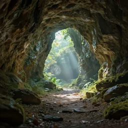 dreamy cave, unreal engine, trending on artstation, octane render, depth of field, cycles render, hd