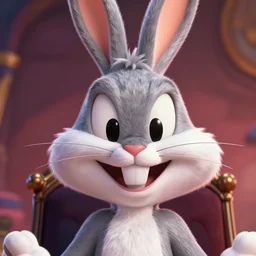 A badass photo of big chungus Bugs Bunny in the marvel movie, hyper detailed, award winning photography, perfect faces, 50 mm
