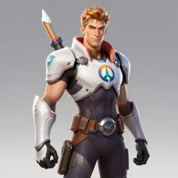 Steve Handerson as an Overwatch hero