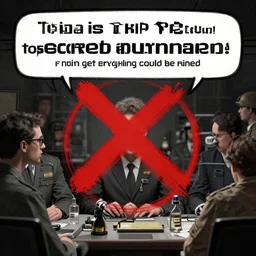 this is top secret information, if this gets out everything could be ruined