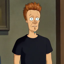portrait of dallas grimes from beavis & butthead do america