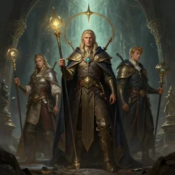 a staff of sorcery fantasy artwork epic detailed and intricate digital painting trending on artstation by wlop octane render