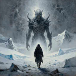 menacing absence trailblazer Antarctica glacial cult incomprehensible topology ambience, realistic fantasy, oil painting, extremely high detail, photorealistic, cinematic lighting, oil painting, intricate line drawings, 4k resolution