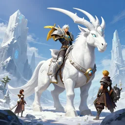 mount epic white riding talbuk screenshot world of warcraft mounts worldboss fantasy comics that looks like it is from borderlands by jesper ejsing, by rhads, makoto shinkai alena aenami artworks in 4 k beeple, thomas kinkade heartstone league of legends dofus overwatch