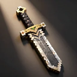 A sword texture in minecraft