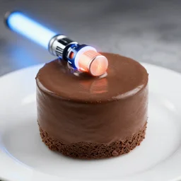 chocolate mousse lightsaber