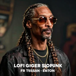 Lofi Giger Scorn BioPunk portrait of Snoop Dog Pixar style by Tristan Eaton Stanley Artgerm and Tom Bagshaw