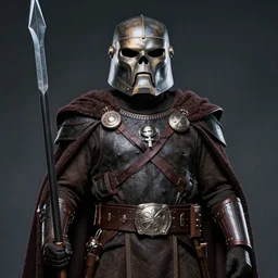 portrait of a klingon warrior