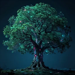 a { { cyberpunk } } tree