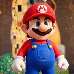 anne hathaway as a super mario game character, hyper detailed, digital art, trending on artstation, cinematic lighting, studio quality, smooth render, octane render, art by wlop, klimt, nixeu,