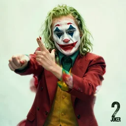 lady gaga playing the joker in todd philips joker 2 ( 2 0 2 3 ) movie poster