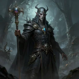 capitalist necromancer stunning detailed fantasy art by rob lee