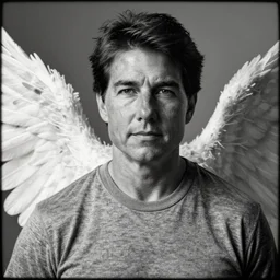 Obese Tom Cruise, a photo by John E. Berninger, ultrafine detail, chiaroscuro, private press, associated press photo, angelic photograph, masterpiece