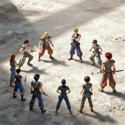 Suikoden battle