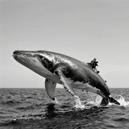 ''photo taken of the splendorous leviathan at sea by professional photographer richard avedon, black & white, high resolution, extremely detailed, realistic''