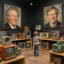 cozy barnes and noble kids section. vantablack cloth technology, vintage shapes, retro technology, happy colors dariusz zawadzki, tim hildebrandt, wayne barlow, bruce pennington, larry elmore, oil on canvas, deep depth field, masterpiece, cinematic composition. dramatic zoom, hyperdetailed, hd, hdr
