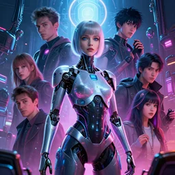 kristanna loken, girl, altered carbon, highly detailed surreal neon big in japan vfx portrait of a android, stephen bliss, unreal engine, greg rutkowski, loish, rhads, beeple, makoto shinkai and lois van baarle, ilya kuvshinov, rossdraws, tom bagshaw, global illumination, detailed and intricate environment