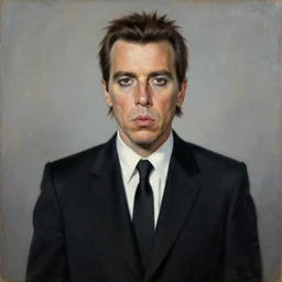 surreal surrealism surrealist painting of iggy pop, detailed