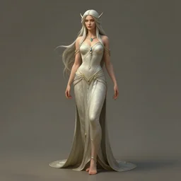 portrait of a female druid, full - body, full body, warcraft, humanoid character, beautiful, focused, elegant, art nouveau, dnd, sinuous, fantasy, mystical, magical aesthetics, illustration, photorealistic, soft lighting, unreal engine, matte painting, 4 k,