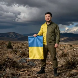 zelenski as captain ukraine