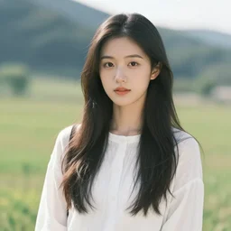 portrait of a beautiful girl in a scenic environment by wlop