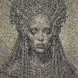 Afrofuturism detailed aesthetic horror portrait painting titled 'Face of sadness' description 'Order of the occult zulu princess' portrait, character design, worn, dark, extremely high detail, photo realistic, pen and ink, intricate, ultra-detailed character by Mike Mignola, Fred Tomaselli, Dan Mumford, René Laloux, Jean Giraud, Mœbius, Moebius,