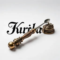 steampunk calligraphy set, commercial catalog photo, isolated on a pure white background, centered, entire object in frame, sharp focus, soft studio lighting