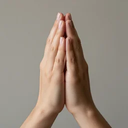a high resolution photo of hands praying