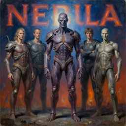 NEBULA by jacek yerka, alex gray, zdzisław beksiński, dariusz zawadzki, jeffrey smith and h.r. giger, oil on canvas, 8k highly professionally detailed, trending on artstation