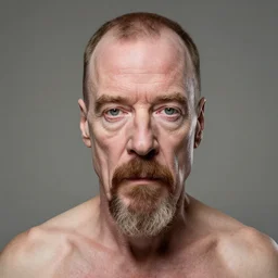 walter white made entirely of skin