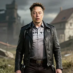 elon musk in attack of titan