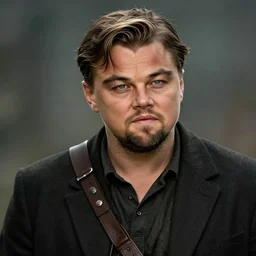 leonardo dicaprio portrait as a dnd character fantasy art.
