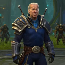 a screenshot of joe biden in world of warcraft - 2 0