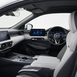interior of a modern day reimagining of the nissan pulsar exa