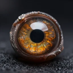 macro hyper-realistic hypnotoad