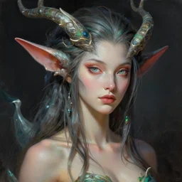 a portrait of a beautiful elegant elemental entity, highly detailed, digital painting, concept art, sharp focus, by Peter Mohrbacher, wlop, dan mumford, vivid colors, high contrast,8k resolution, intricate, photorealistic, smooth