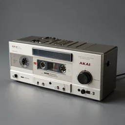 vintage casette akai audio recorder gx 6 3 0 d, photo