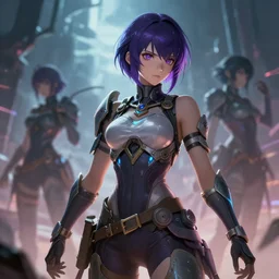 rima mashiro, sharp focus, d & d, epic retrowave art, masterpiece, trending on art station, fantasy, digital painting, highly detailed, 8 k realistic, dof, art by artgerm, greg rutkowski, sasoura, satchely, no distorsion