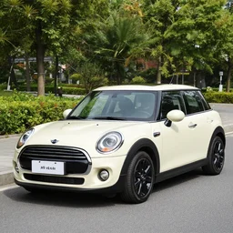 a mini cooper hybrid with honda fit