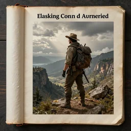 asset sheet ( caricature ) classic point and click adventurer ( realistic surreal style ) foreboding