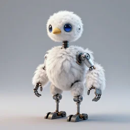a feathered robot