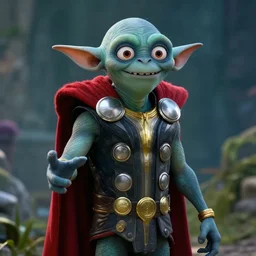 gollum as Thor