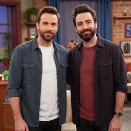 troy barnes and abed inadir from the community tv show