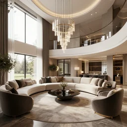 interior of scandanavian luxury home, highly detailed, unreal engine 5, raytraced, d render