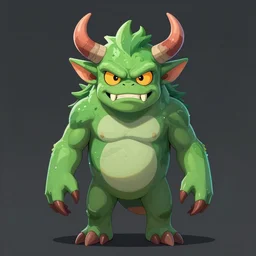 a goblin hound monster, symmetrical, digital art, sharp focus, trending on art station, anime art style