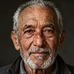 poignant portrait of an old multicultural man remembering his youth, his eyes reveal how much he has seen, nostalgia, melancholy, very detailed