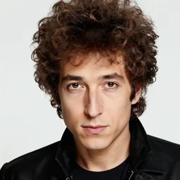 a highly detailed portrait of bob dylan in the style of luis royo.